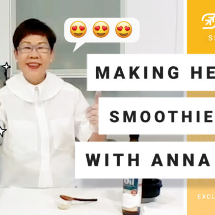 [Go Pure TV] Ep 16:  Making Healthy Smoothies with Anna Phua