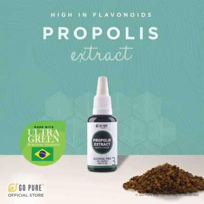 Go Pure™ Propolis Extract 30ml - Alcohol Free with Mint (3)