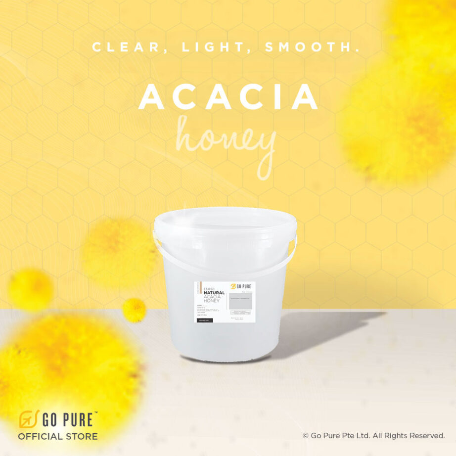 Go Pure™ Natural Acacia Honey 5KG Tub