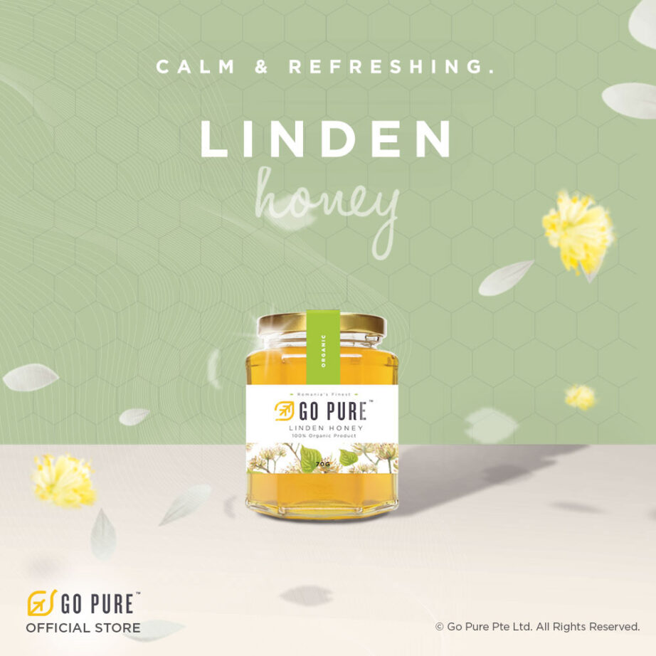 Go Pure™ Organic Linden Honey 70g