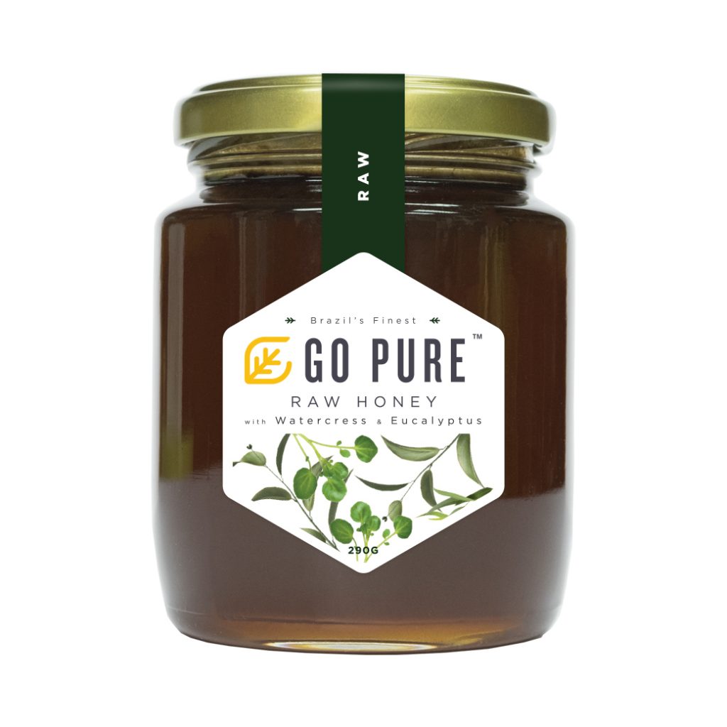Go Pure Raw Honey with Watercress & Eucalyptus 290g - Honey Singapore ...