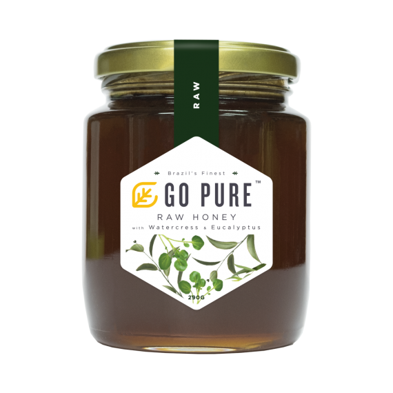 Go Pure™ Raw Honey with Watercress & Eucalyptus 290G