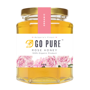Go Pure Organic Rose Honey 70G