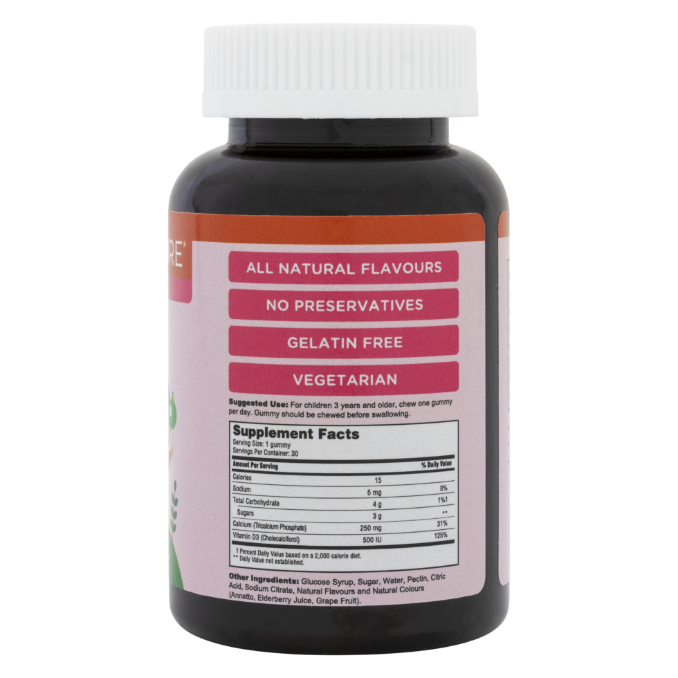 KinderNurture Calcium + Vitamin D3, 30 gums - Image 2