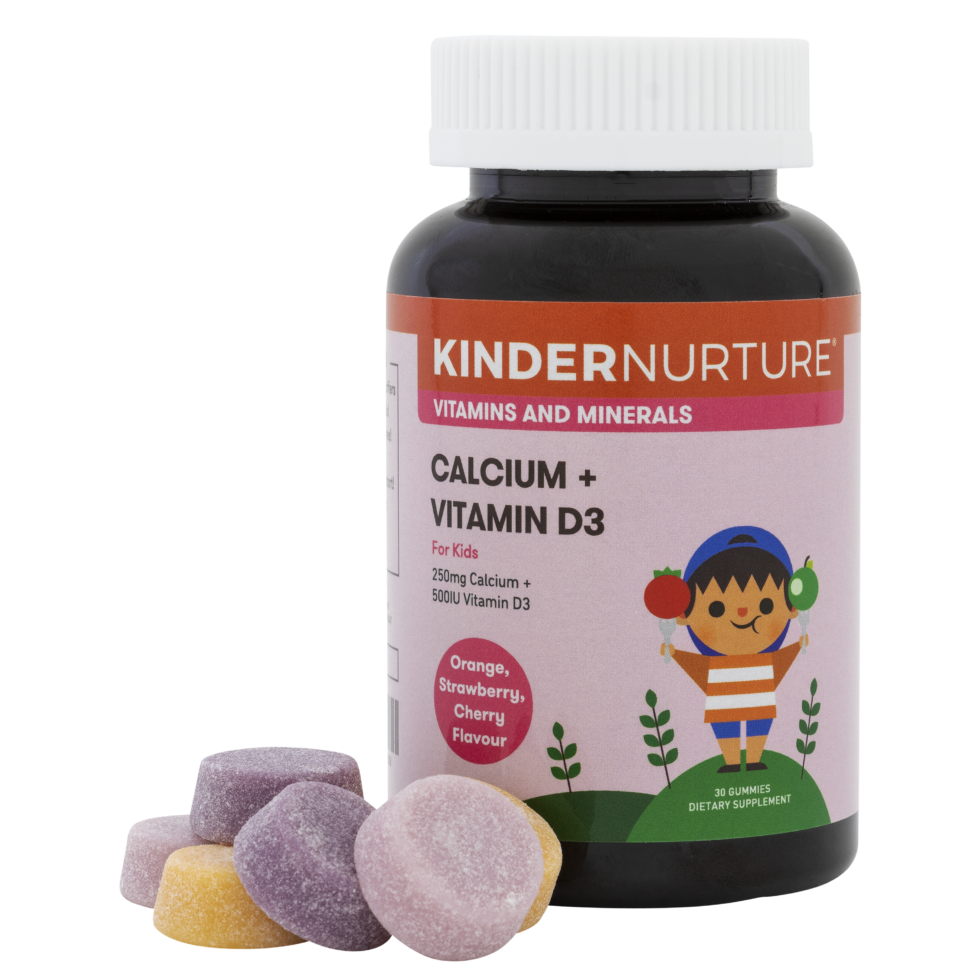 KinderNurture Calcium + Vitamin D3, 30 gums - Image 3